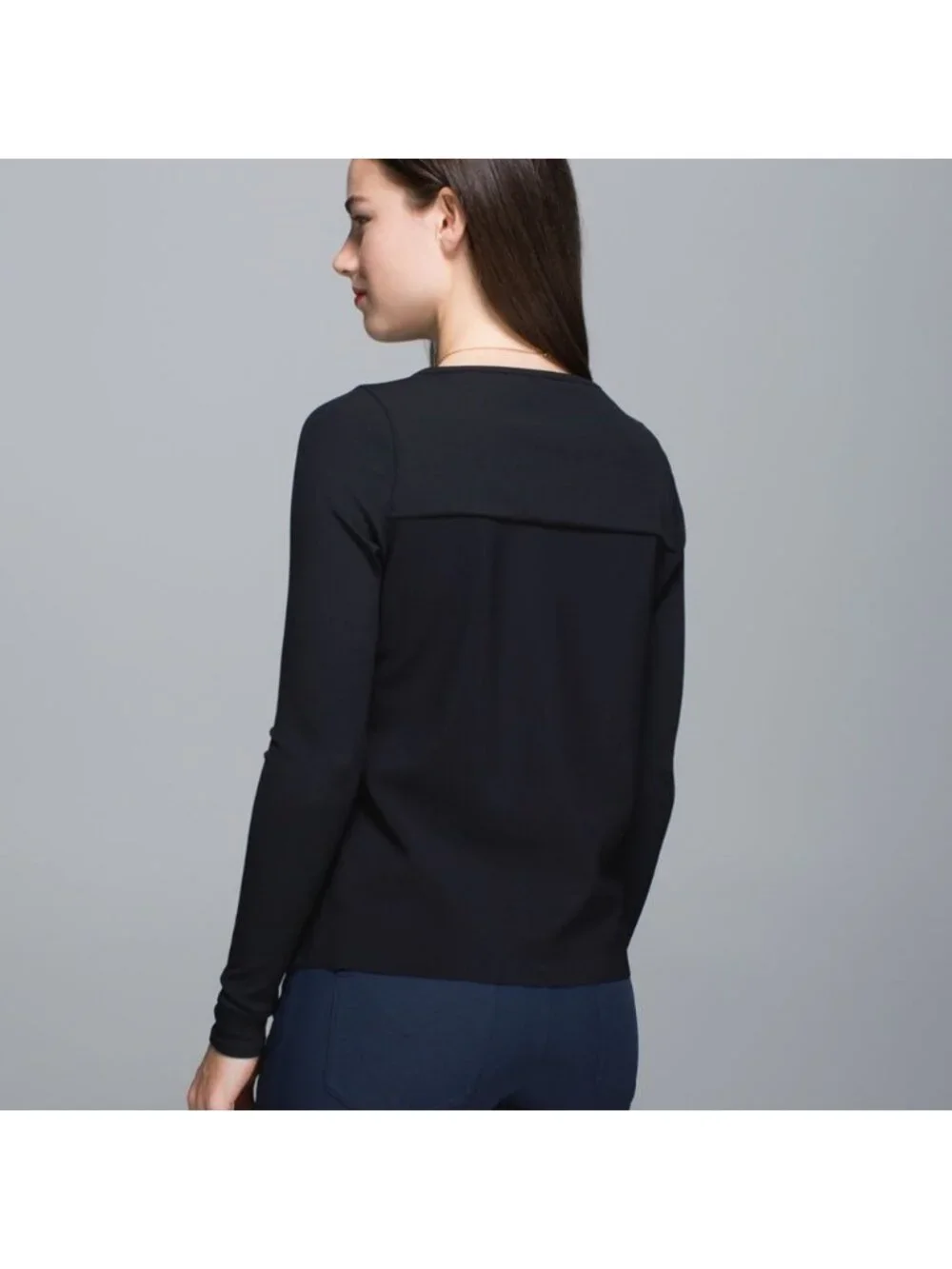 Lululemon Out Of This World Long Sleeve Black